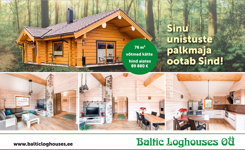 Unistuste käsitöö palkmaja 76 laftehytte anneks